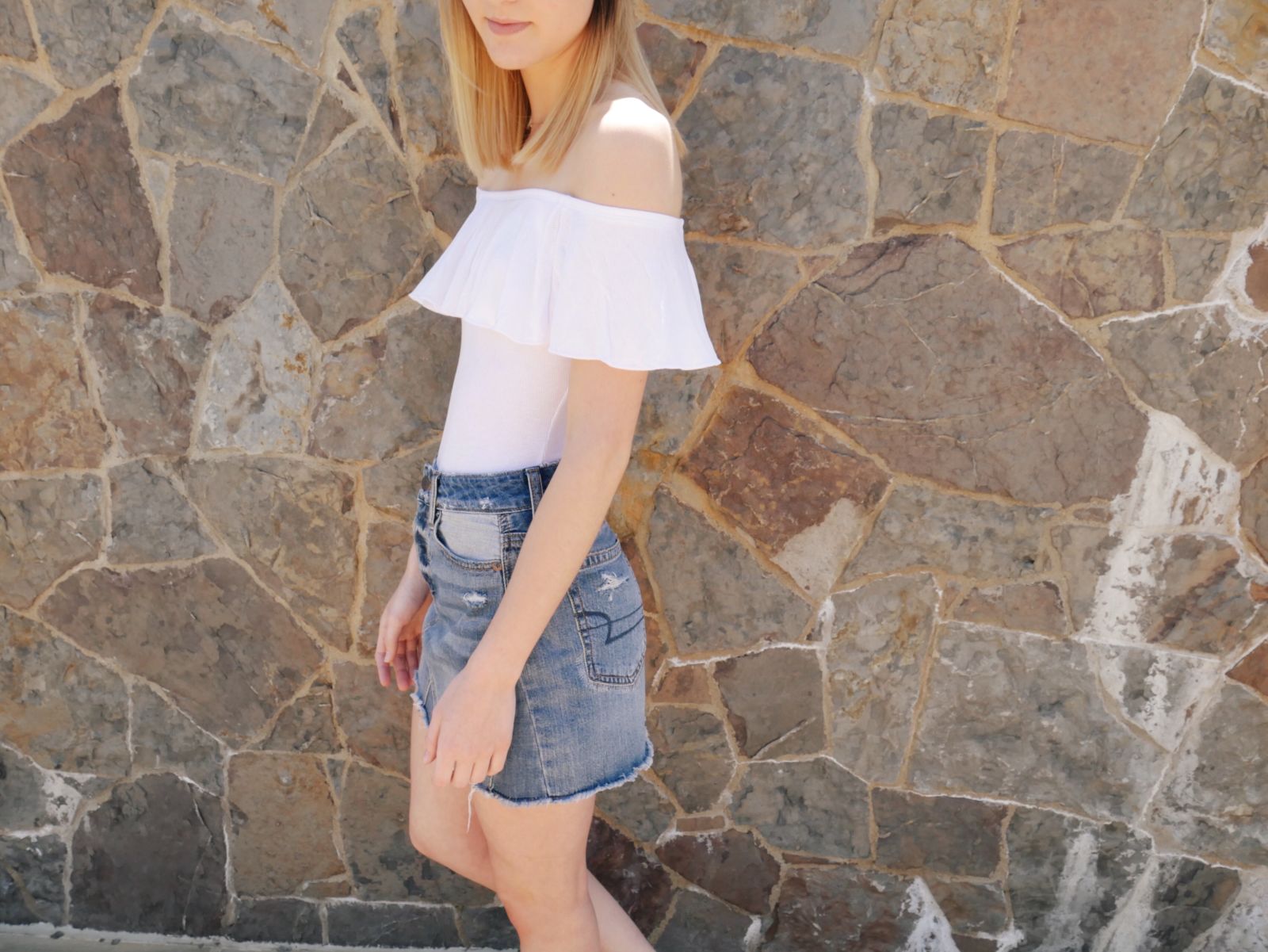 skirt denim