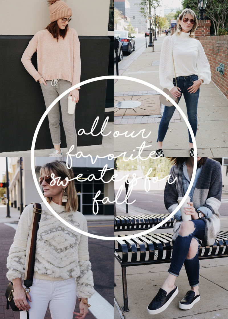 all our favorite sweaters for Fall