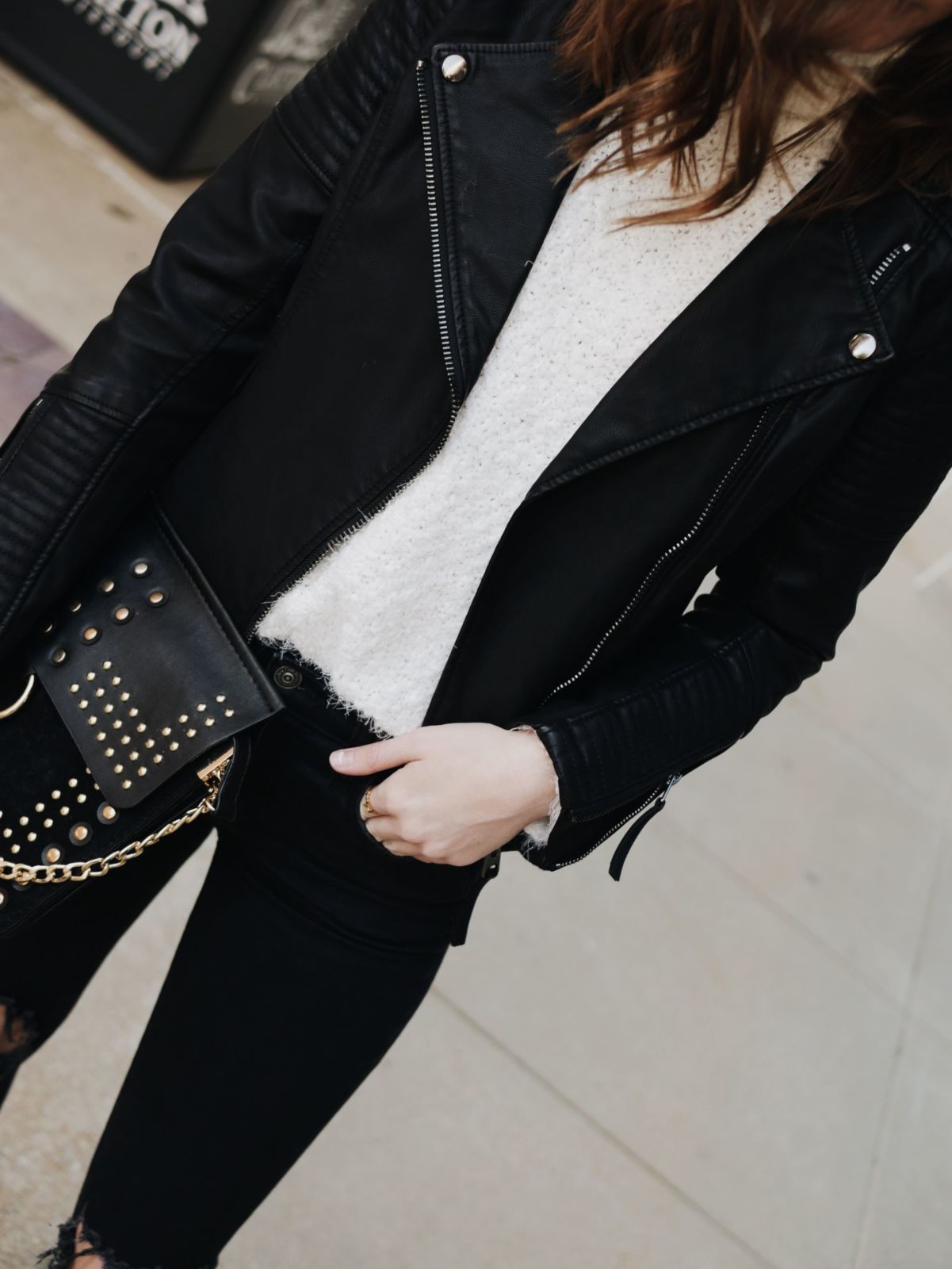 leather jacket style | oh darling blog