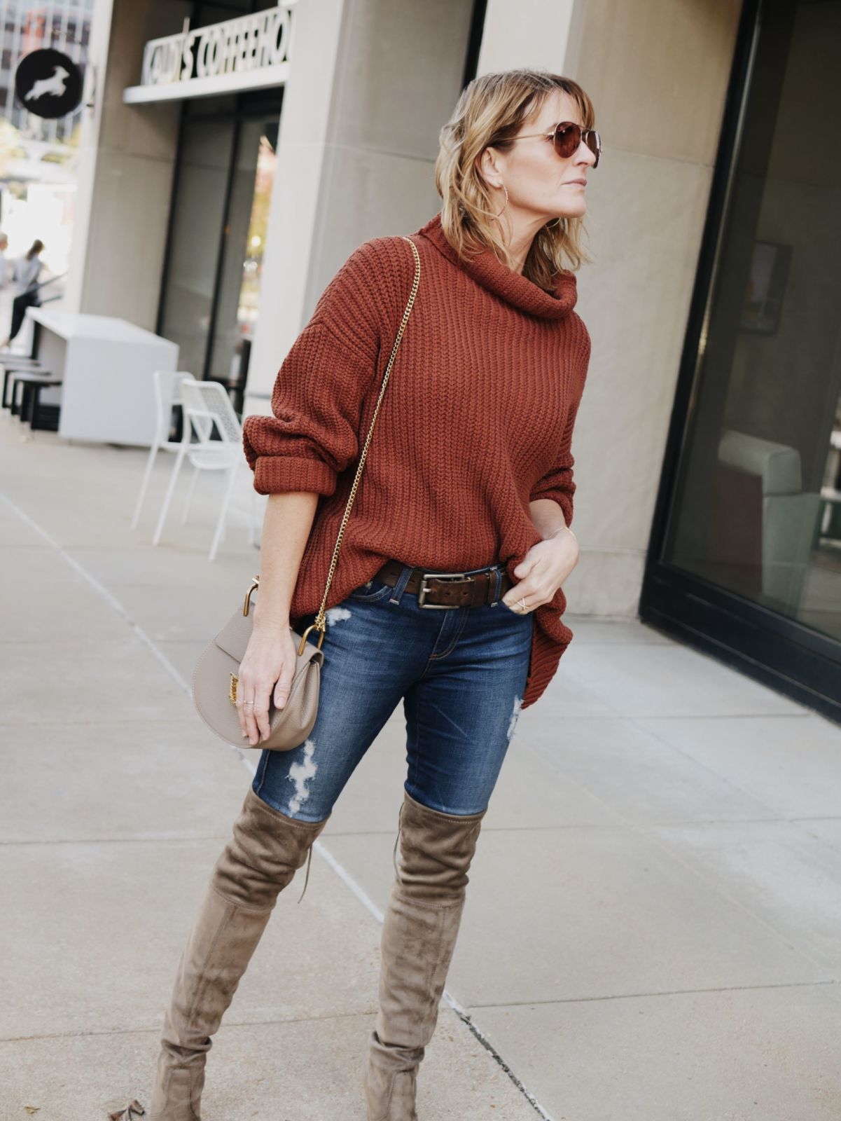 styling an oversized sweater | oh darling blog