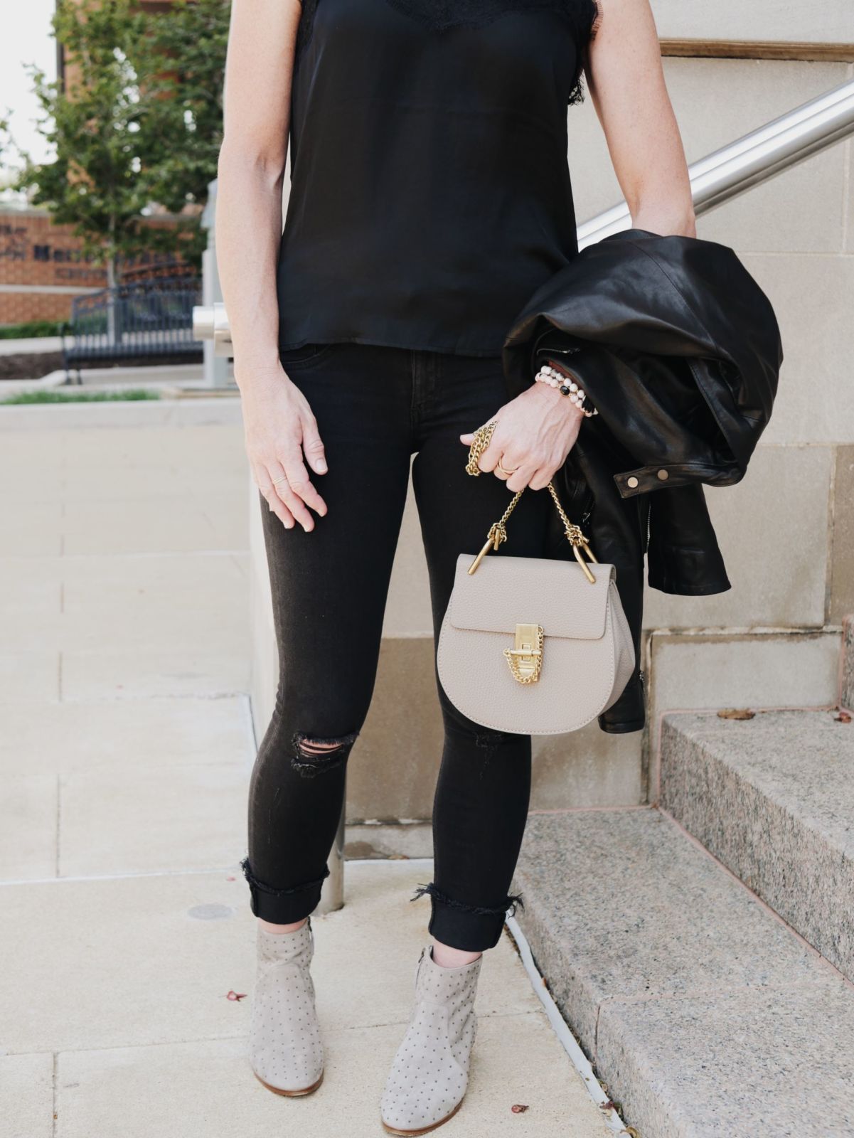 all black outfit | oh darling blog