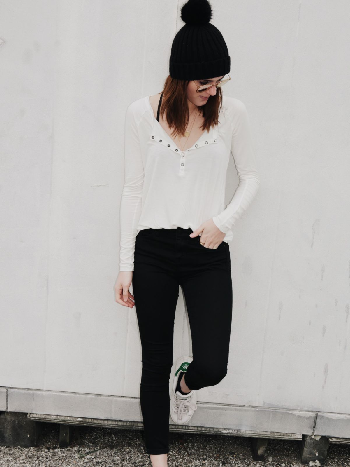 styling black jeans | oh darling blog 