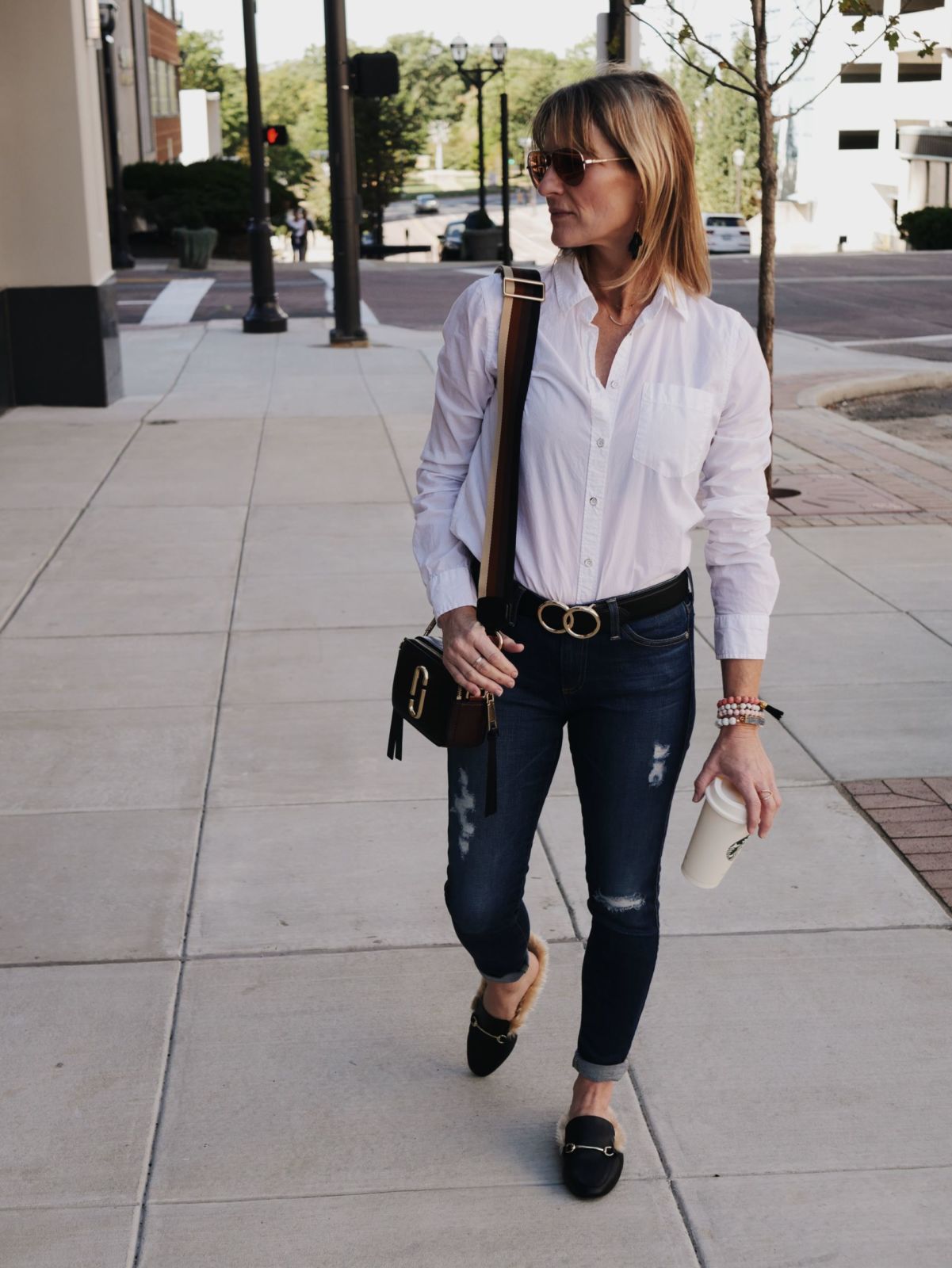 white blouse | wardrobe staple | oh darling blog