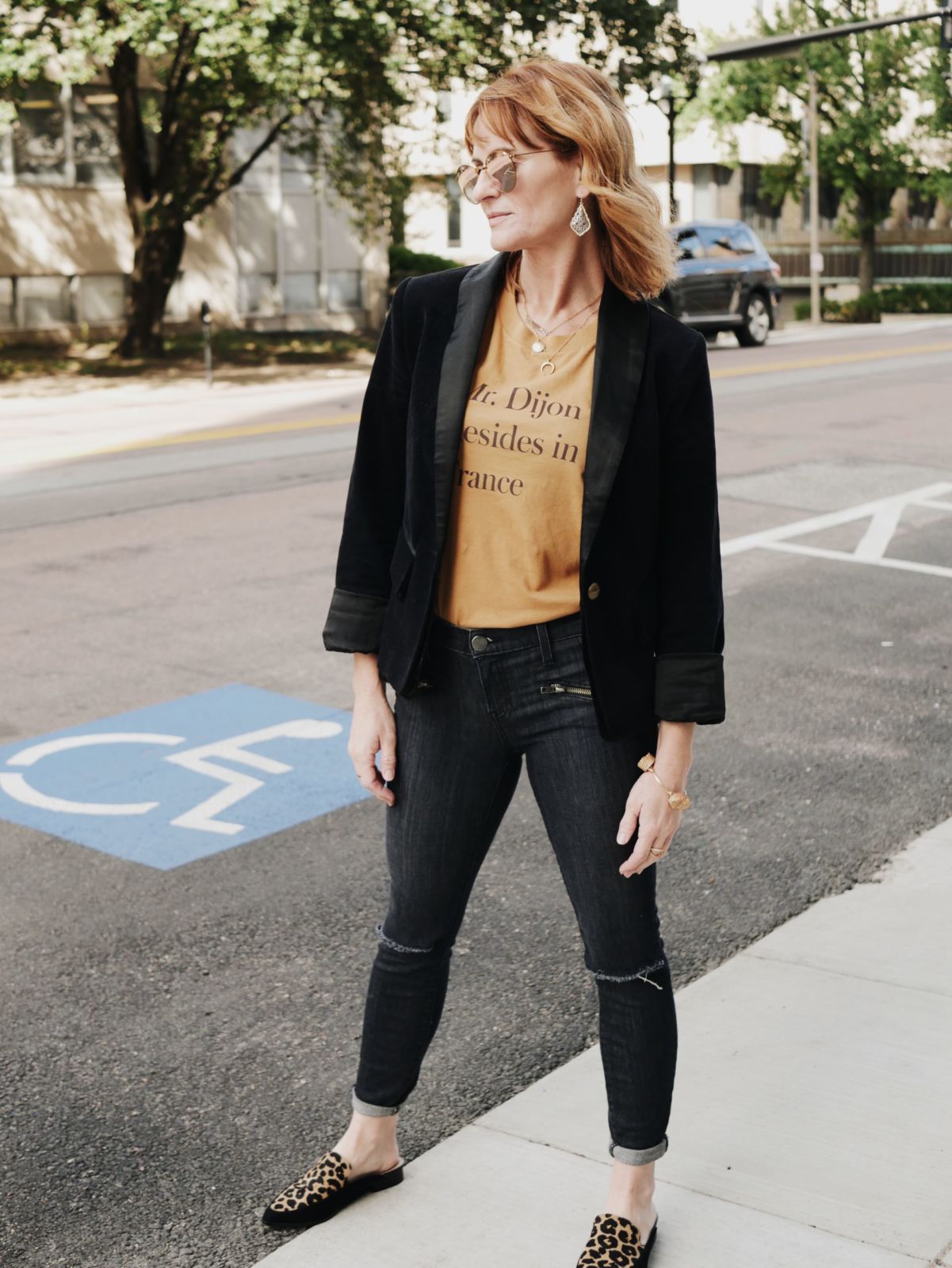 velvet blazer | fall style | oh darling blog