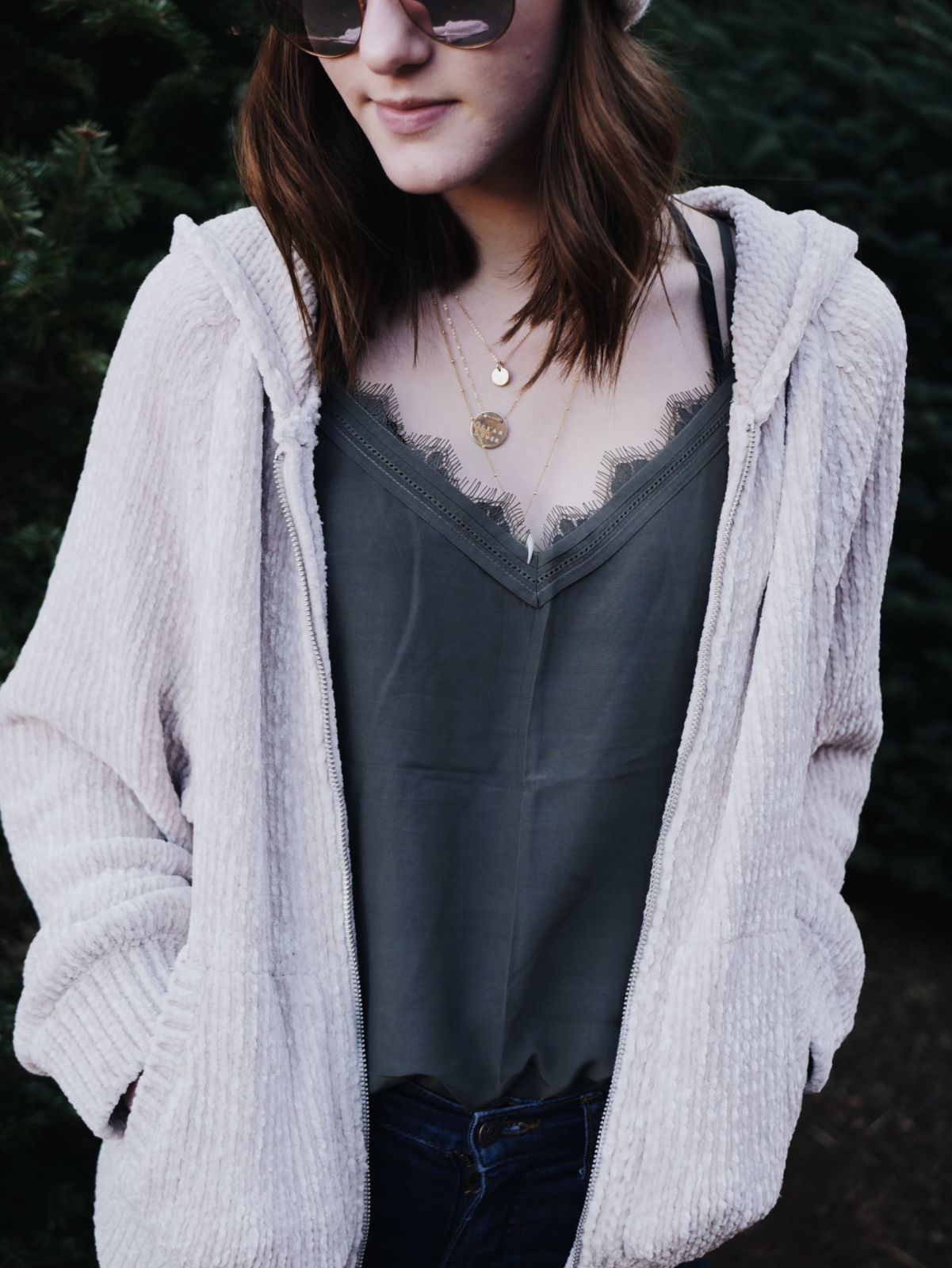 camisole | sweater coat | oh daling blog