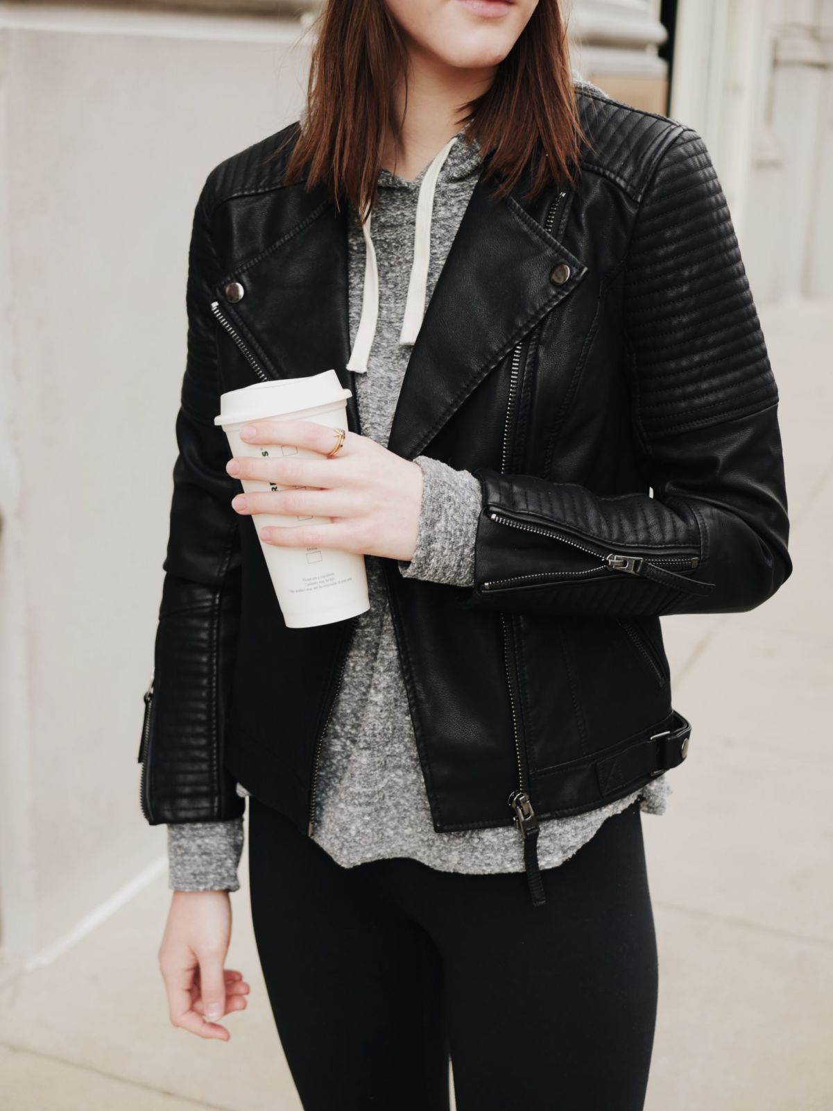 leather jacket | styling | fall style | oh darling blog