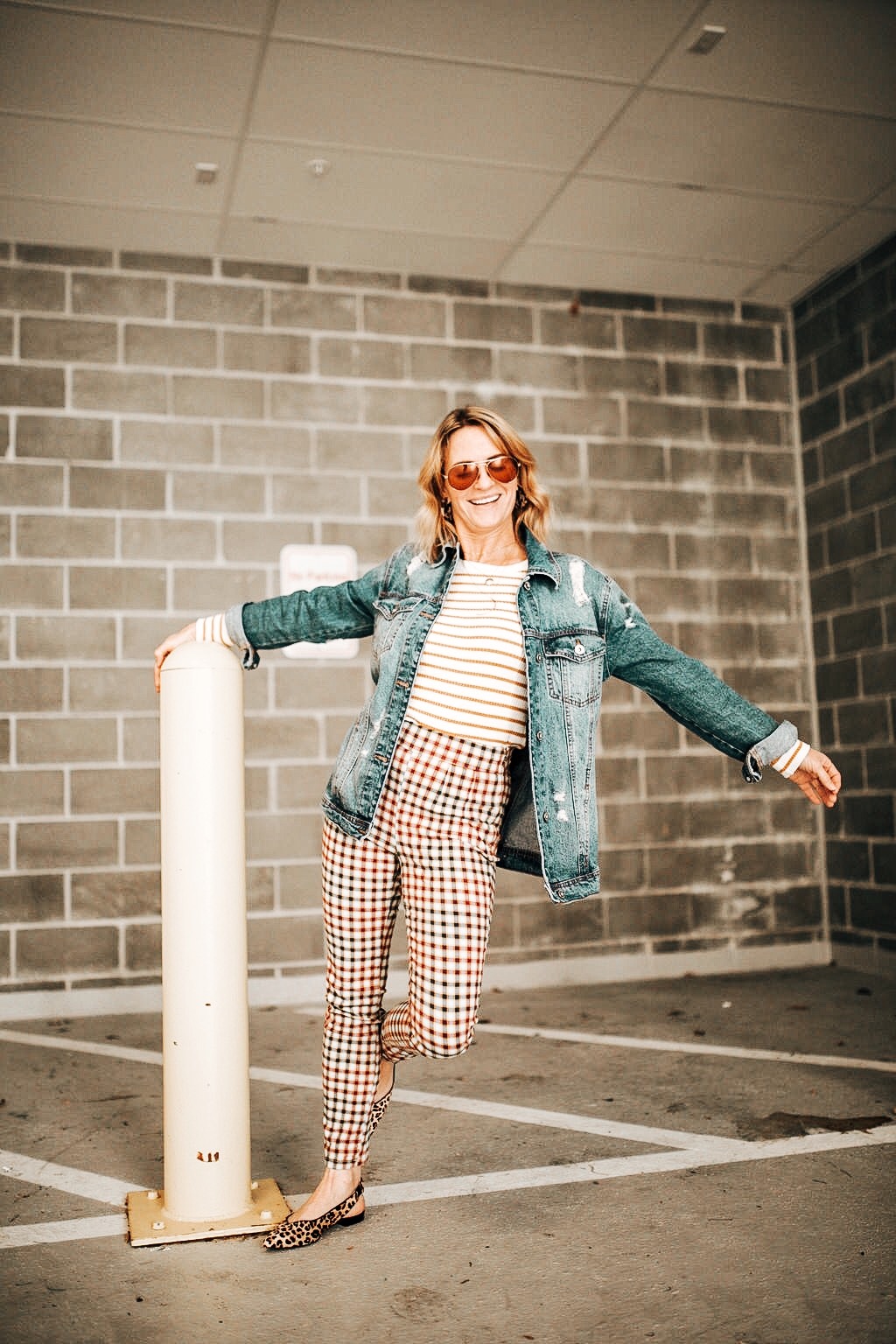 how to mix prints | stripes | leopard | plaid | oh darling blog