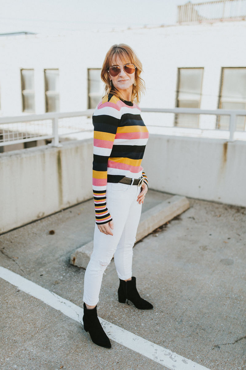 Styling Striped Spring Sweaters