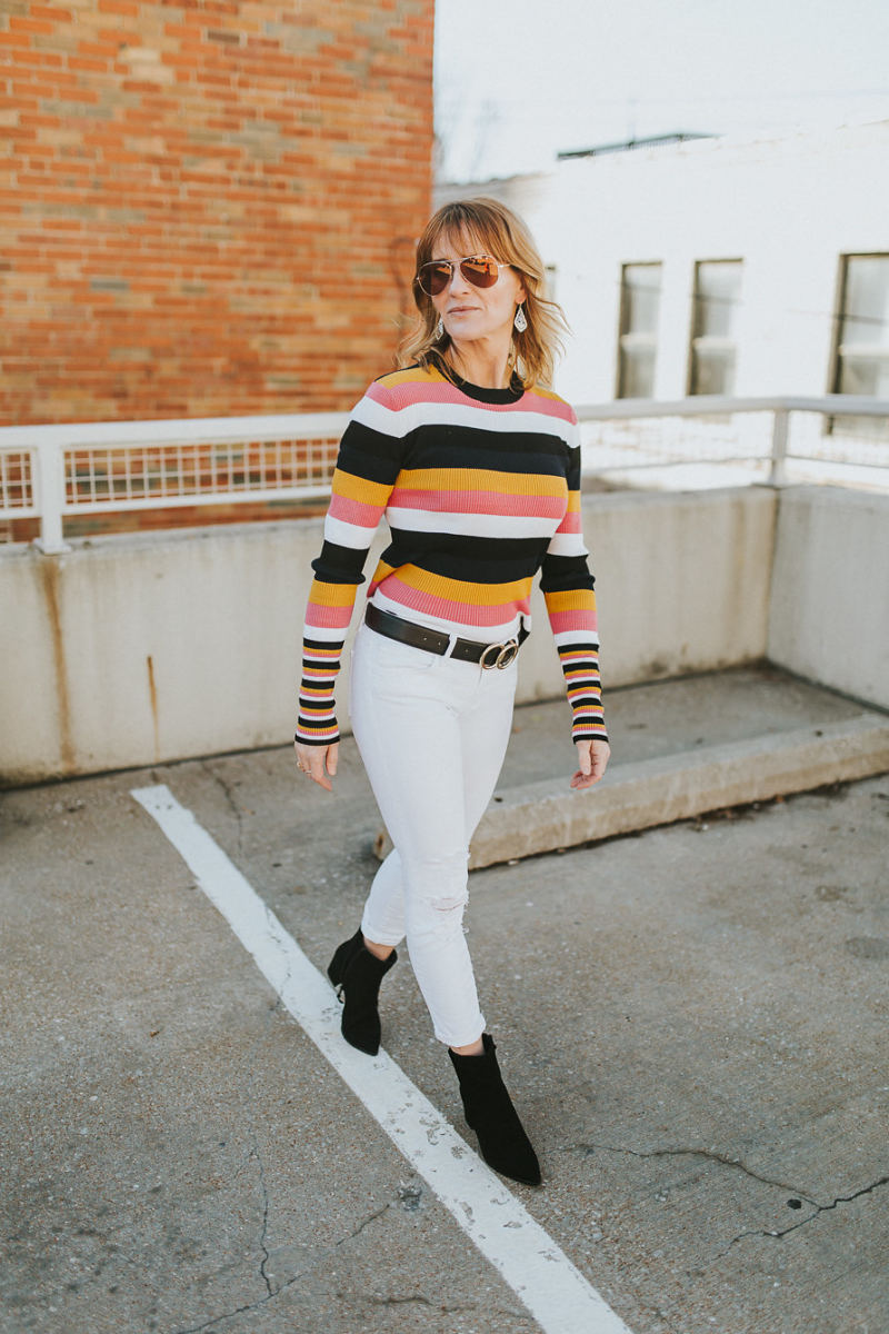 Striped Spring Sweaters