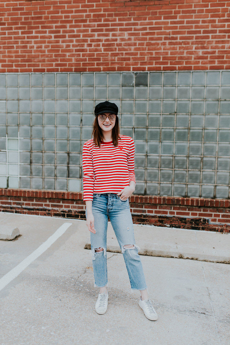 Lydia Shelton in brixton fisherman's cap 