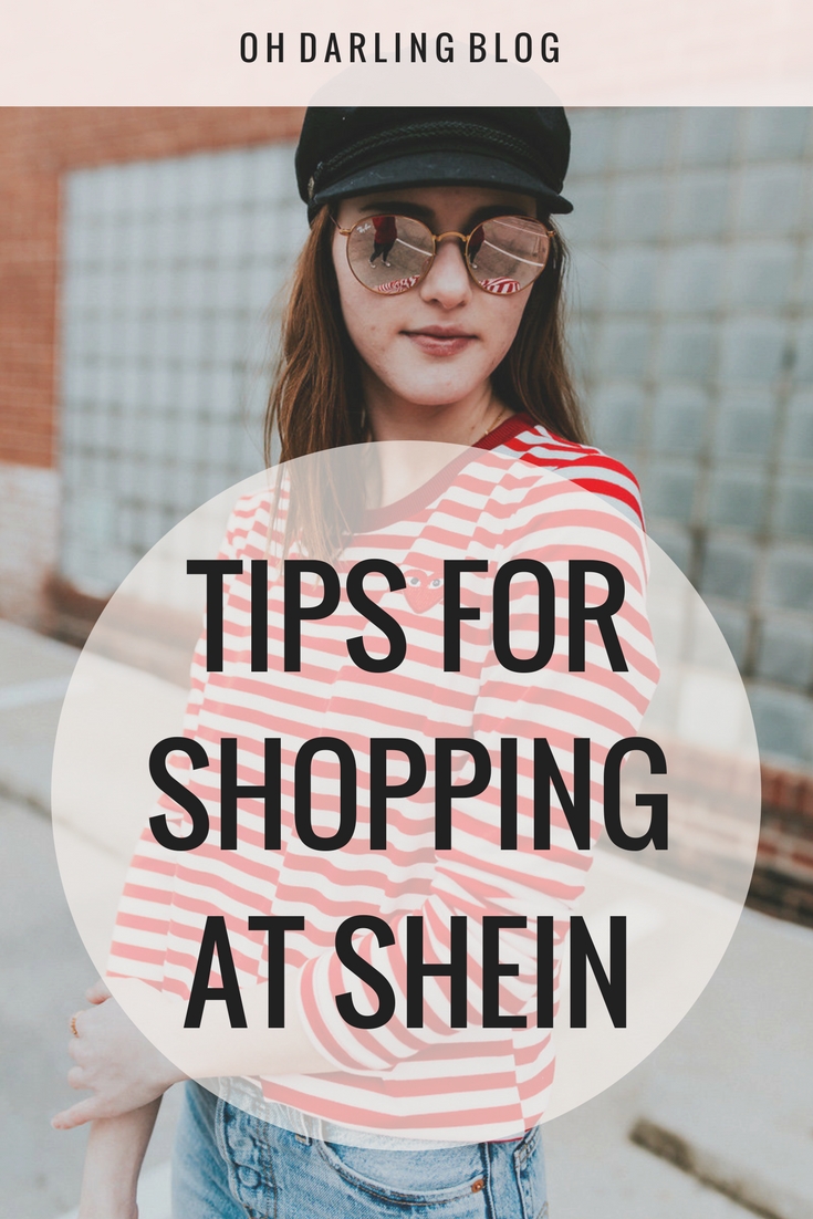 oh darling blog sharing tips for shopping at SHEIN