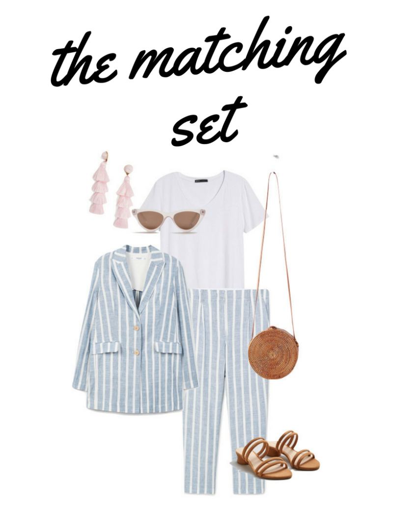 Matching Set Outfit For Spring