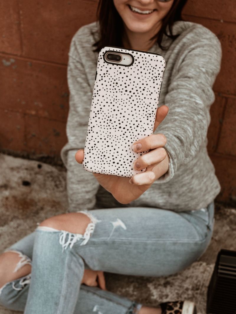 various dots caseapp phone case