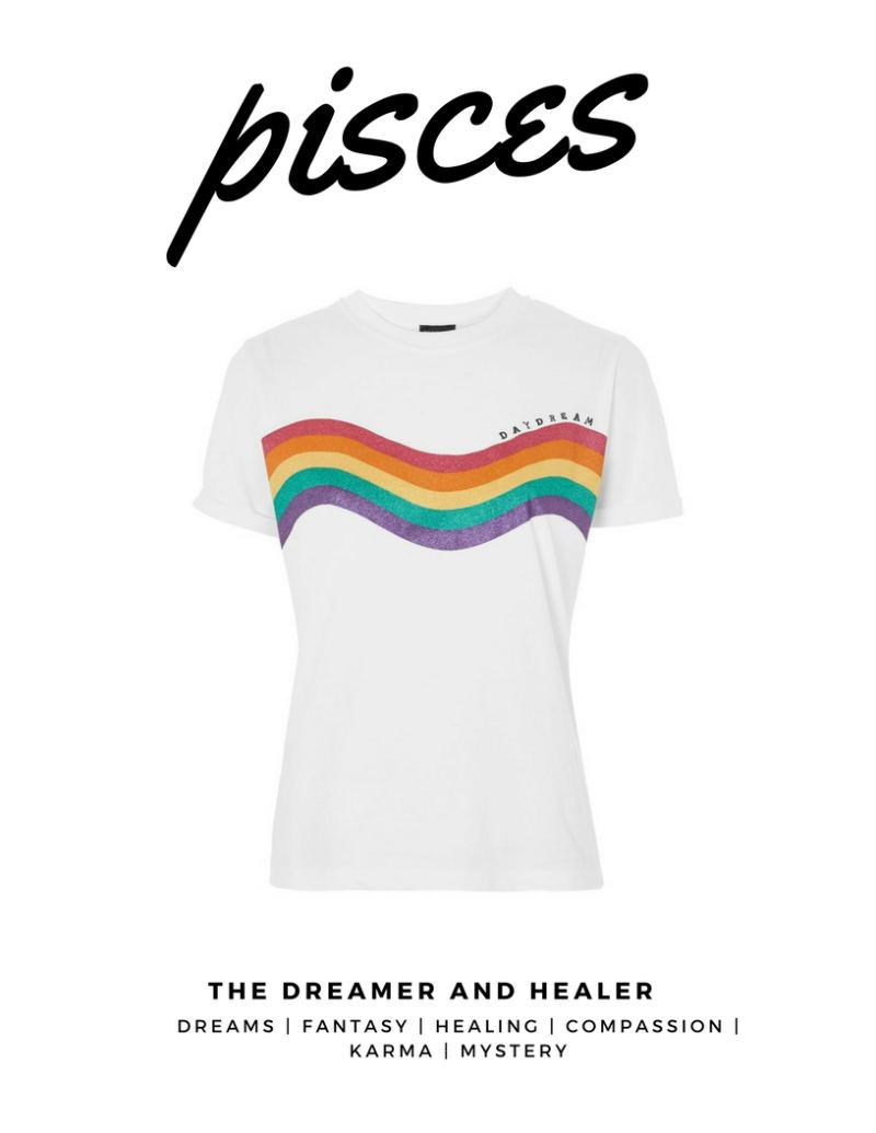 Pisces Astrological Sign Graphic Tee