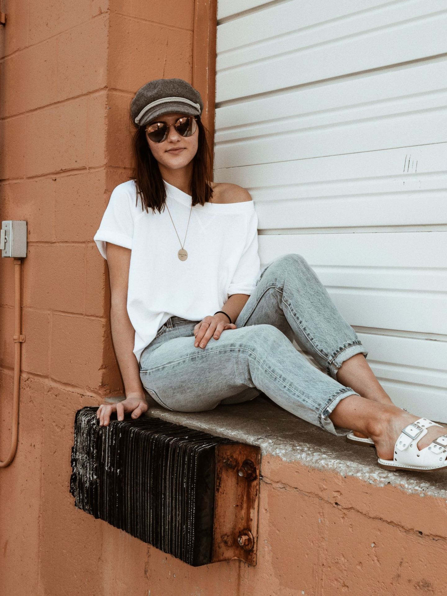 lydia shelton | fashion blogger | jeans and white tee