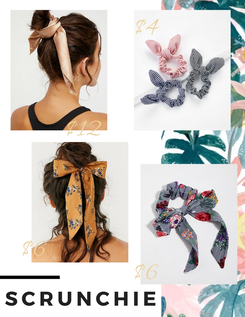 Under $100 Accessories: scrunchie