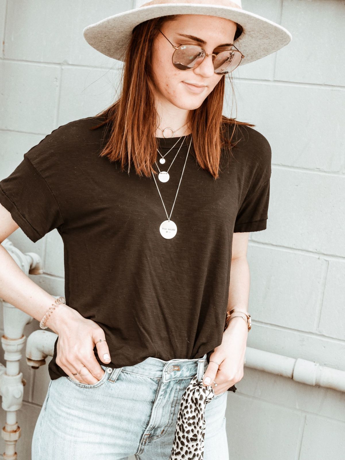 james michelle necklaces | large disk | oh darling blog