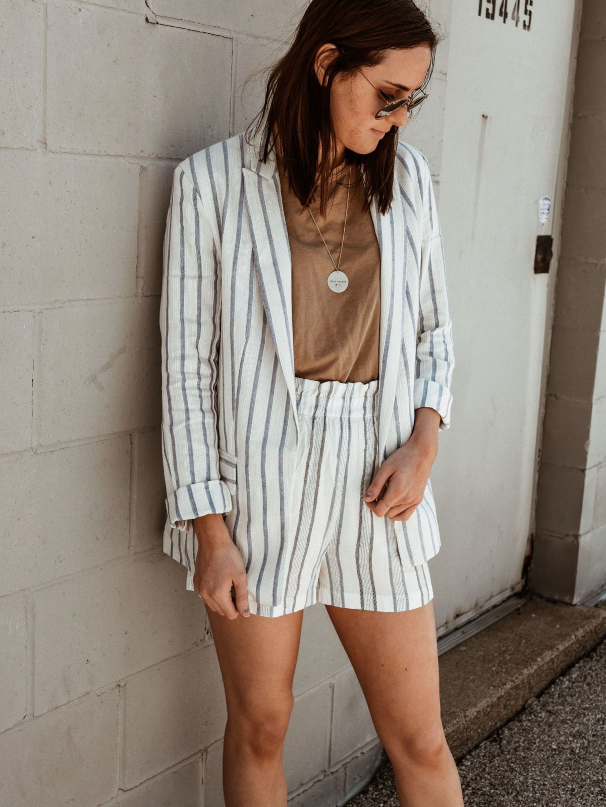 oh darling blog | matching short set and jacket