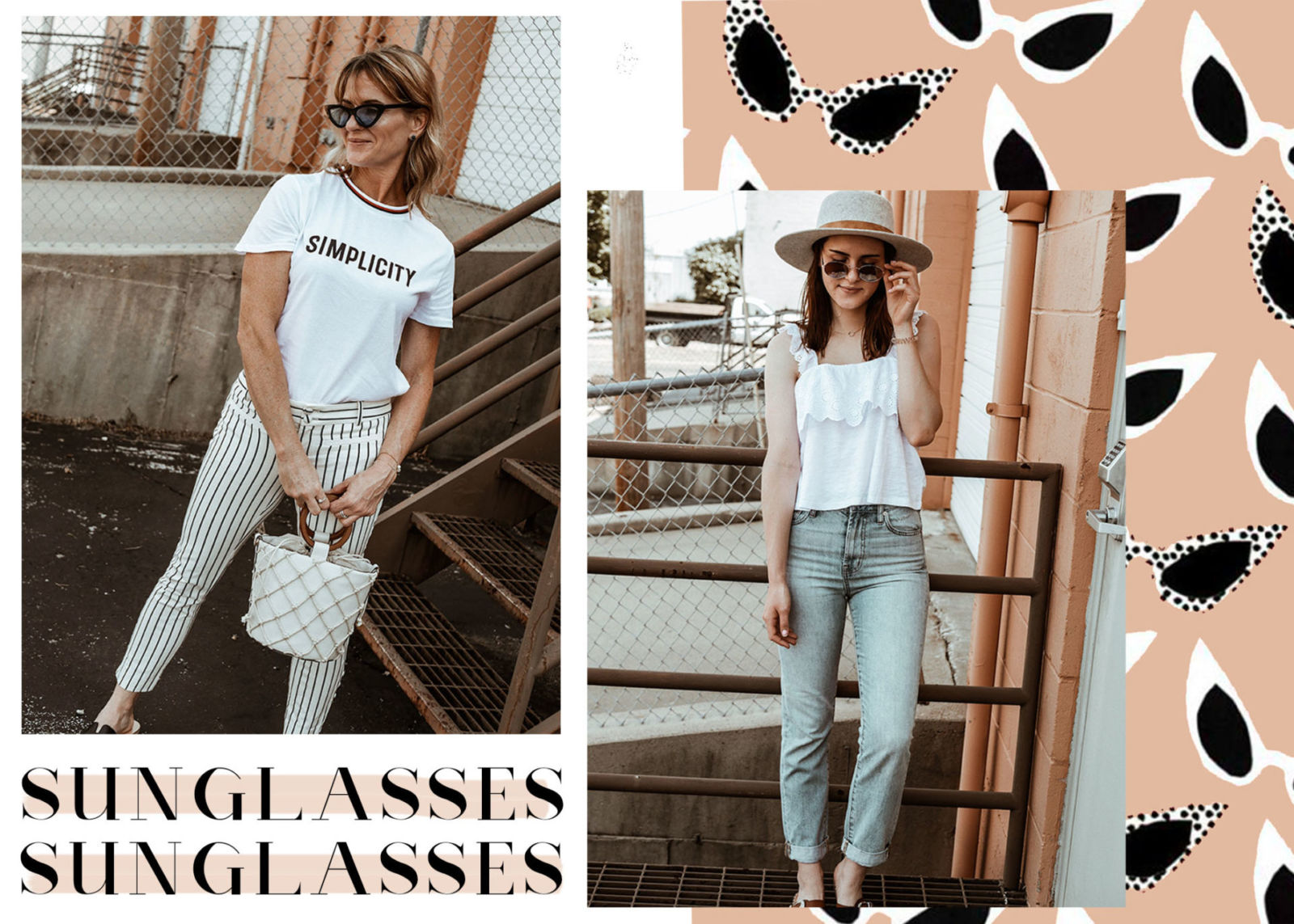 picking the right sunglasses for any outfit | oh darling blog