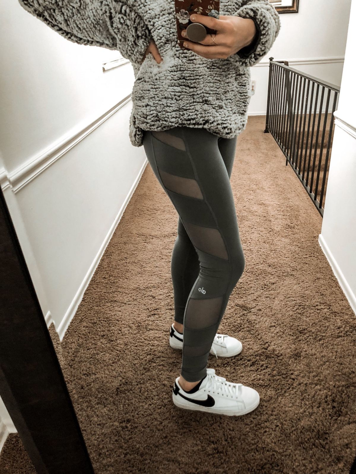 alo mesh legging