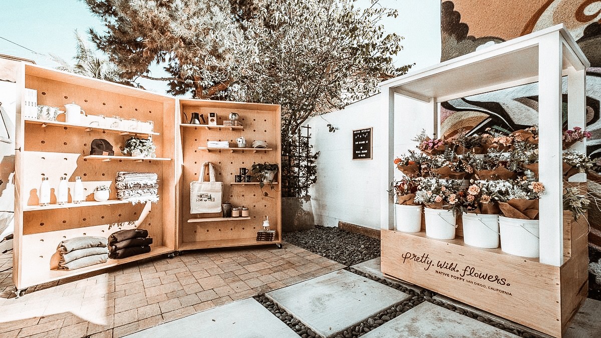 shop & flowers at communal coffee | south park San Diego | oh darling blog