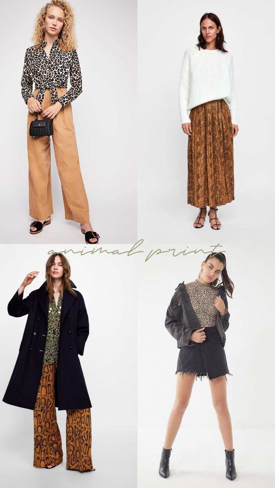 2018 fall trends | animal print | oh darling blog