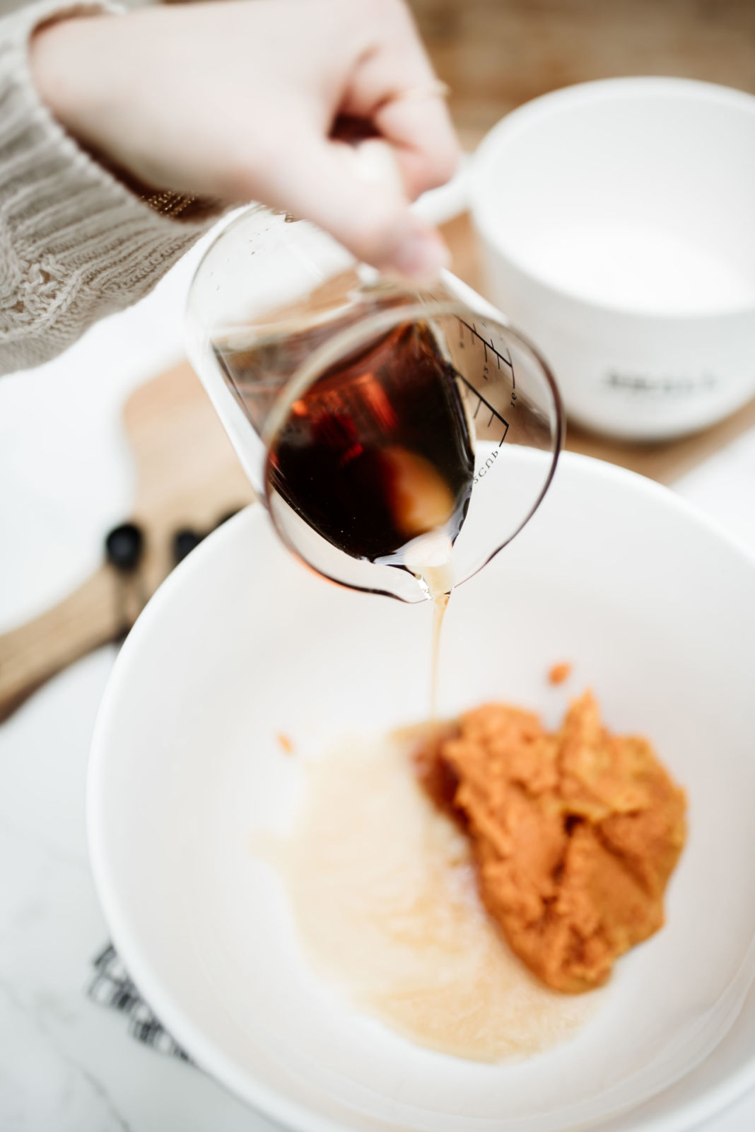 pure maple syrup instead of sugar | oh darling blog