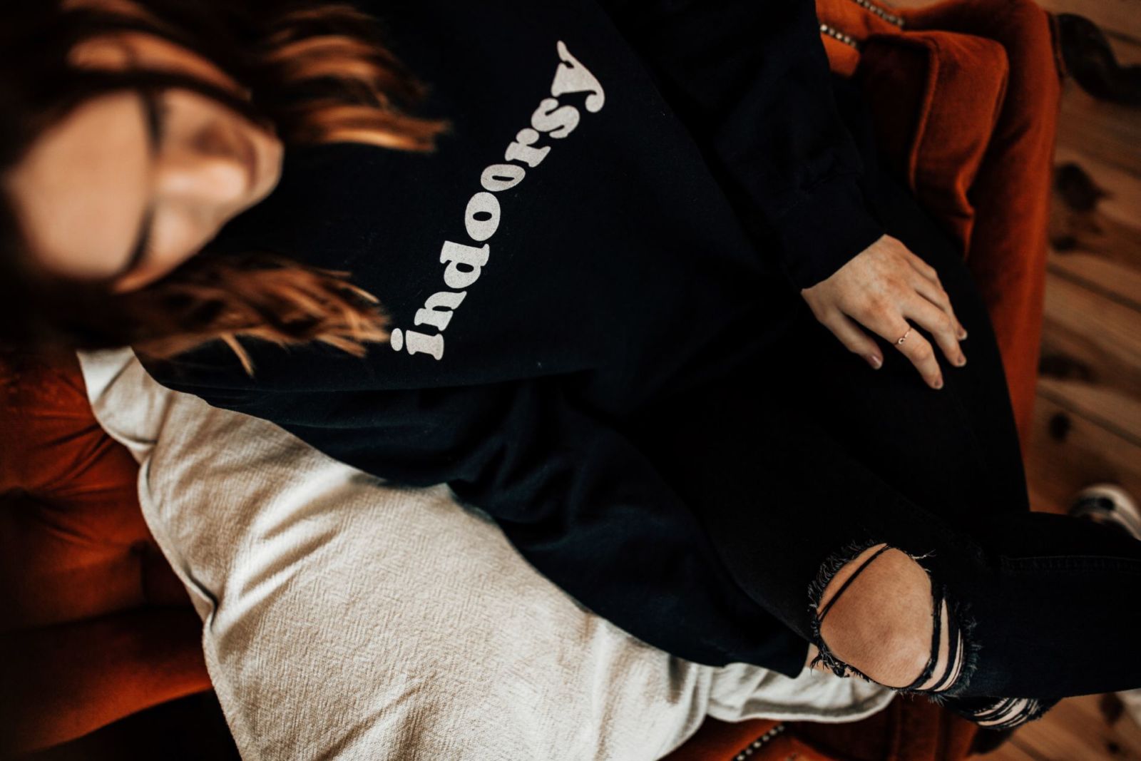 indoorsy sweatshirt | oh darling blog