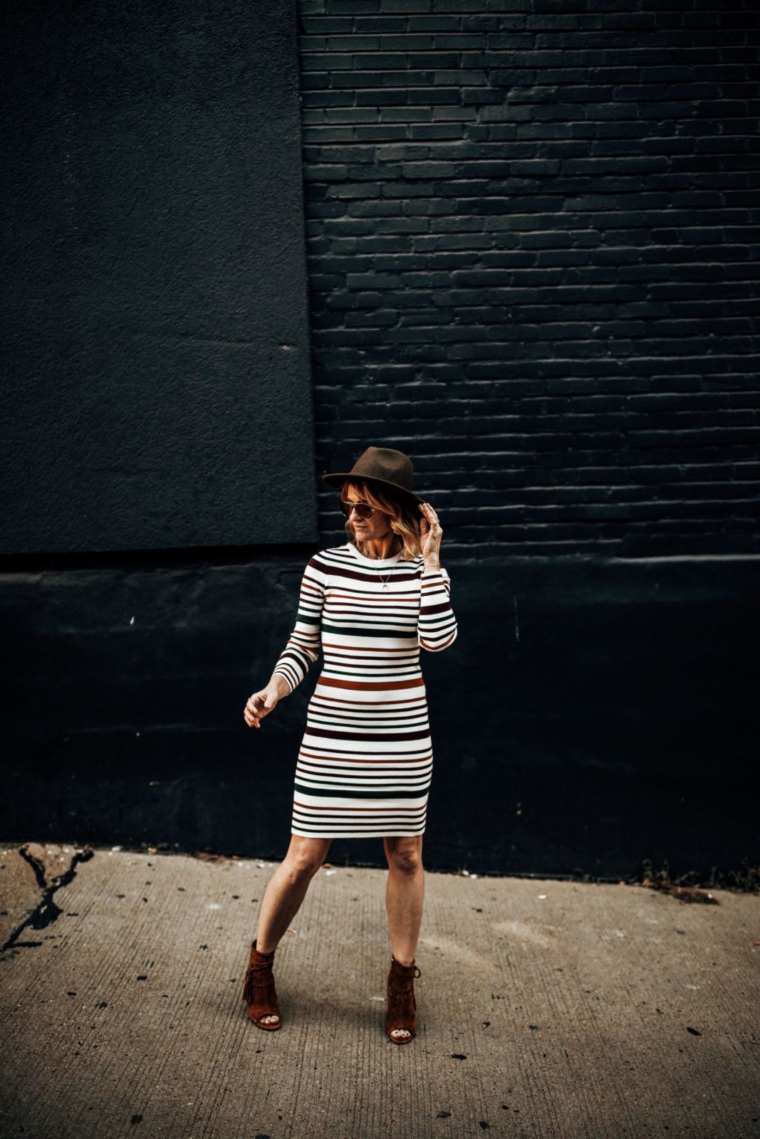 Forever 21 sweater dress | oh darling blog