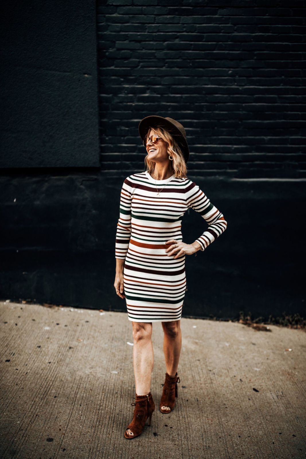 How To Style A Sweater Dress | oh darling blog