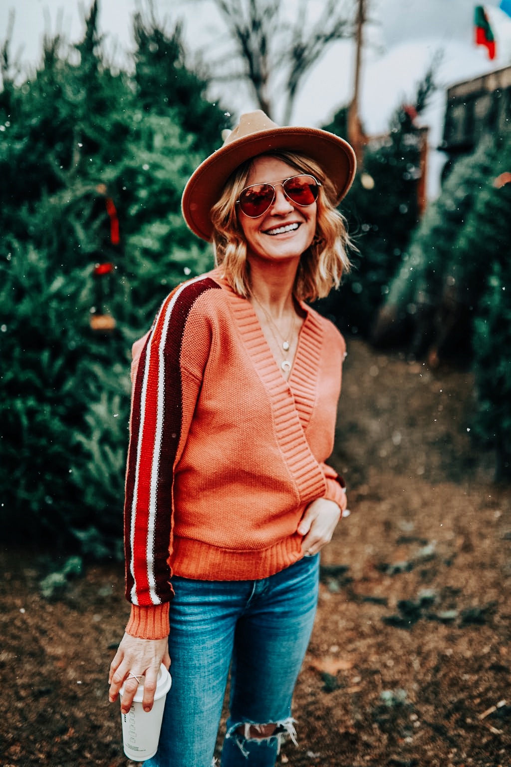 wardrobe staple | heartloom | esme sweater | levis denim | hat | winter style | oh darling blog