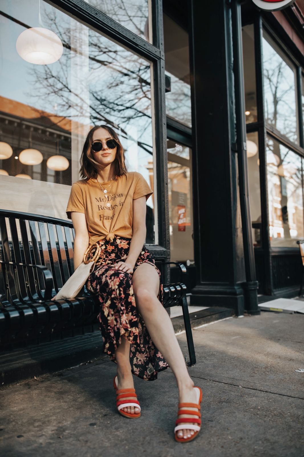 7 spring looks you need from lulus | floral skirt outfit spring | midi skirt outfit casual | skirt outfits casual | skirt outfit summer | oh darling blog