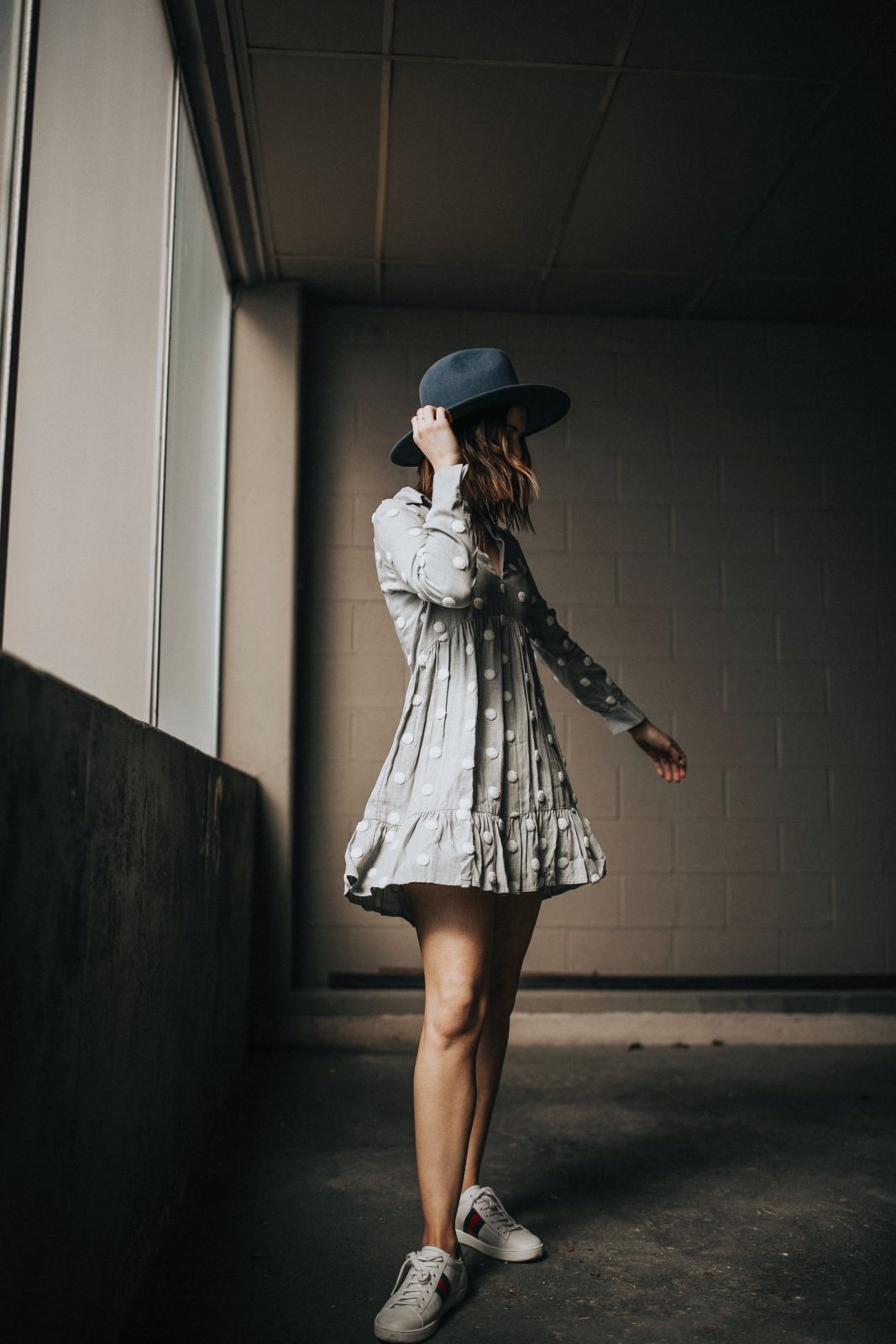 The Best Spring Dresses Under $100 | Lack of Color hat outfit | spring dresses 2019 | polka dot dress | Oh Darling Blog