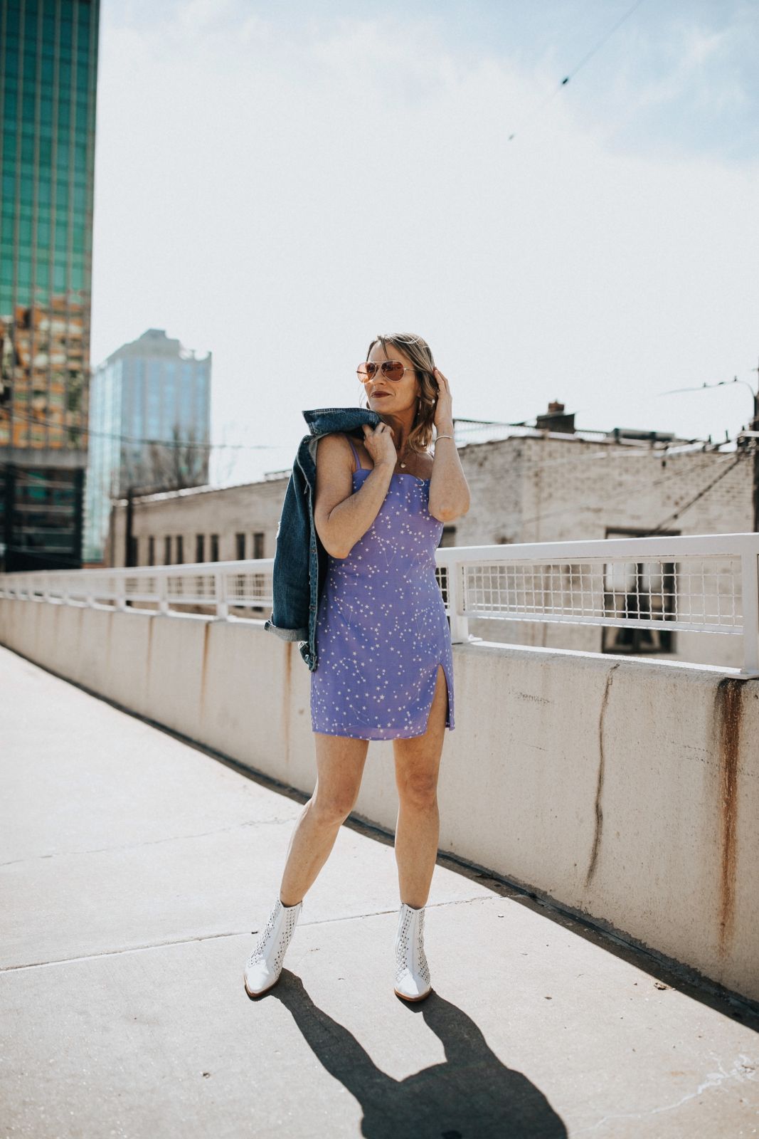 The Best Spring Dresses Under $100 | slip dress outfit | slip dress street style | boots with dress | Oh Darling Blog