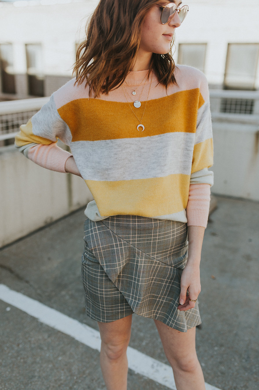 mixing prints for fall | oh darling blog