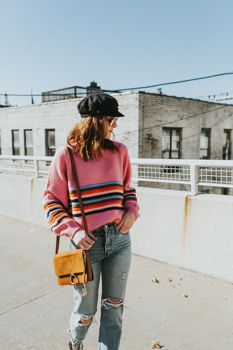 Styling A Multi Stripe Sweater - Oh Darling Blog by Katie & Lydia