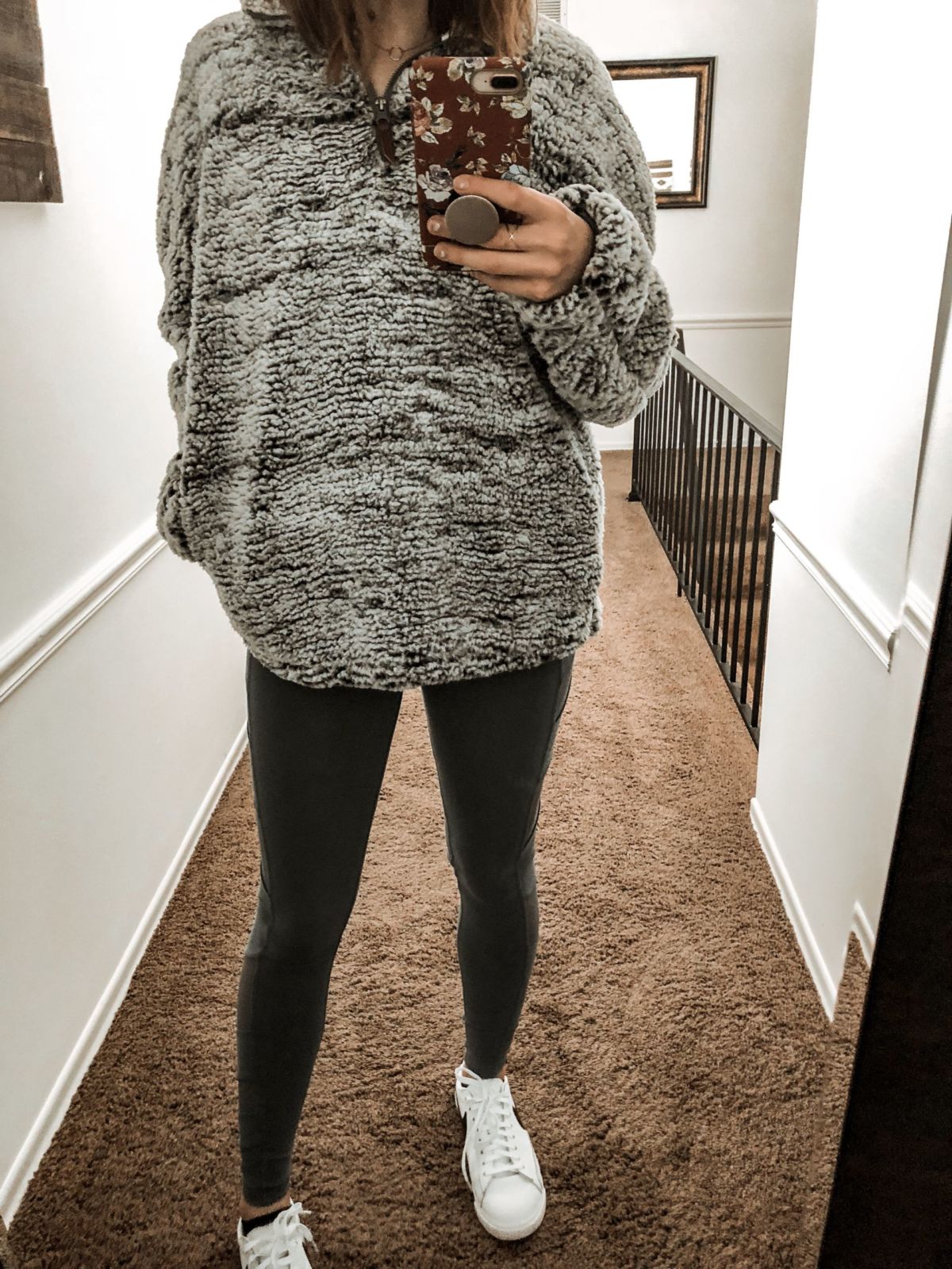 thread & supply hubby fleece jacket