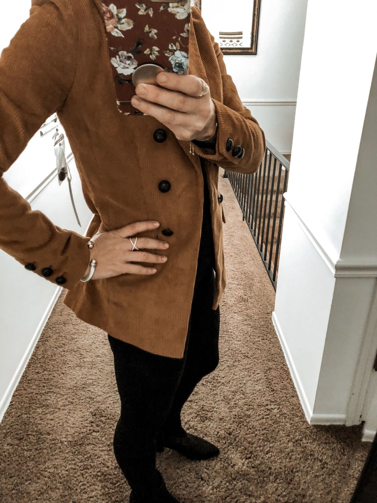 chelsea28 brown corduroy jacket