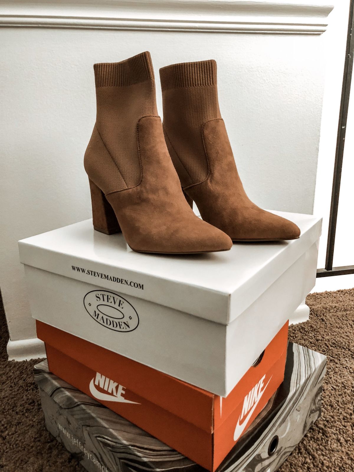 Steve Madden reece sock booties