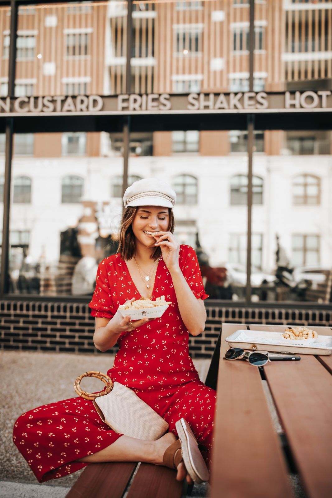 Lulus red sale polka dot dress